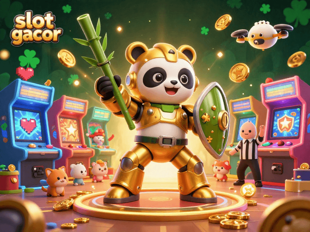 Experience exciting gameplay with a slot gacor jackpot reel and dynamic casino elements.