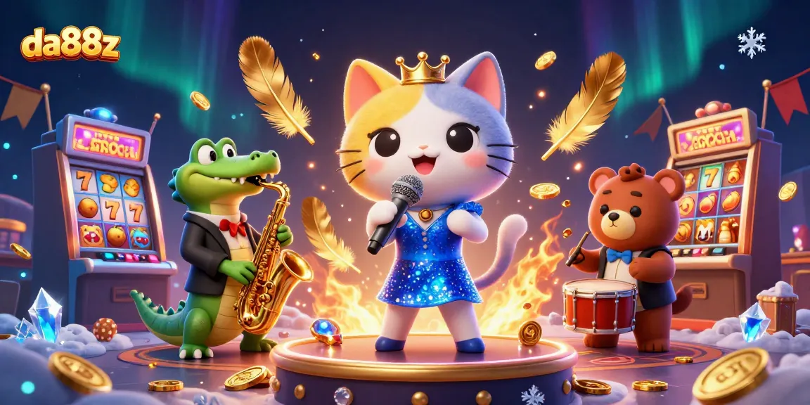 Experience thrilling gameplay at da88z with engaging slot games and vibrant casino characters.
