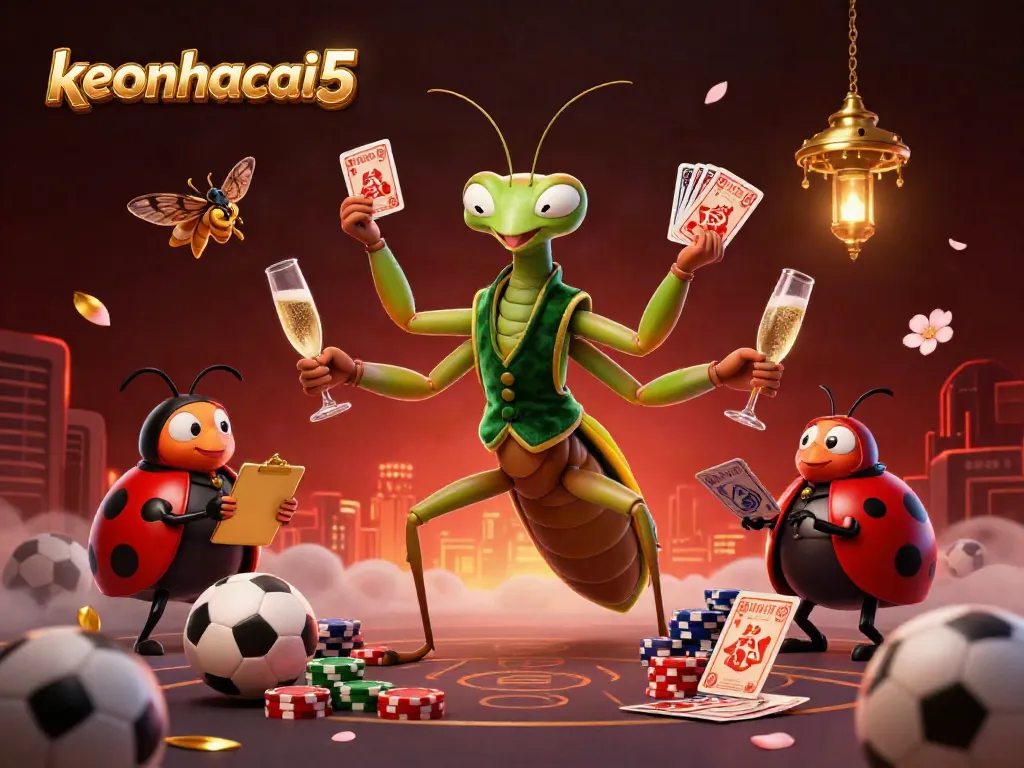 Experience thrilling action with keonhacai5, featuring dynamic sports betting elements and engaging characters.