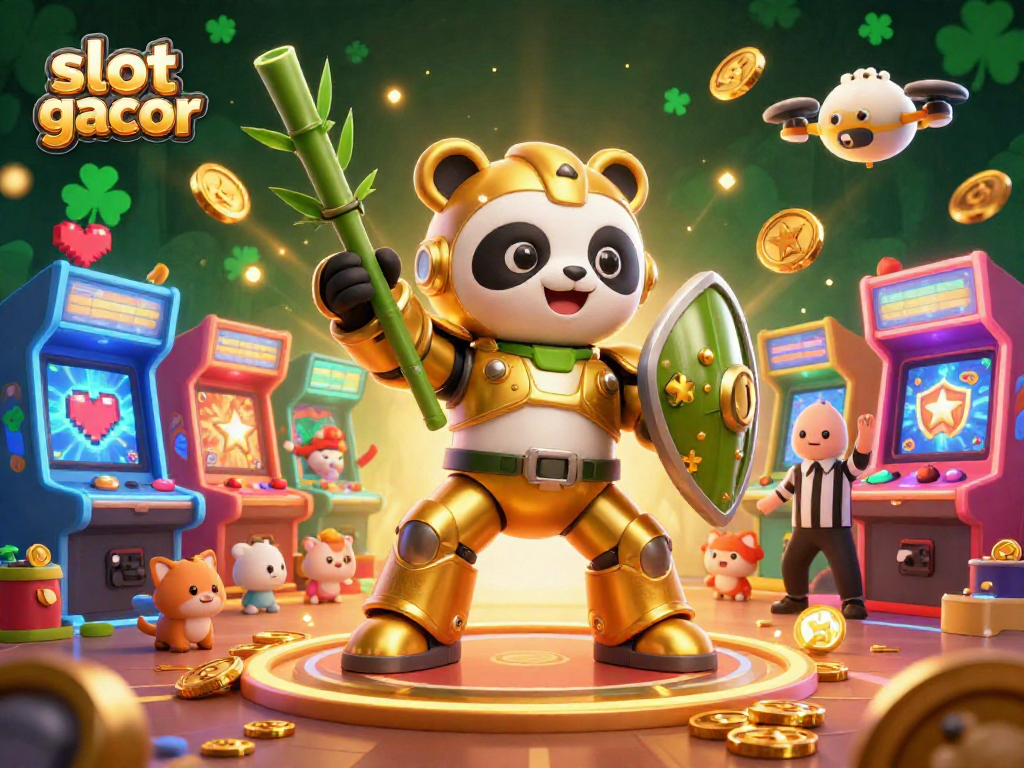 Experience exciting gameplay with a slot gacor jackpot reel and dynamic casino elements.