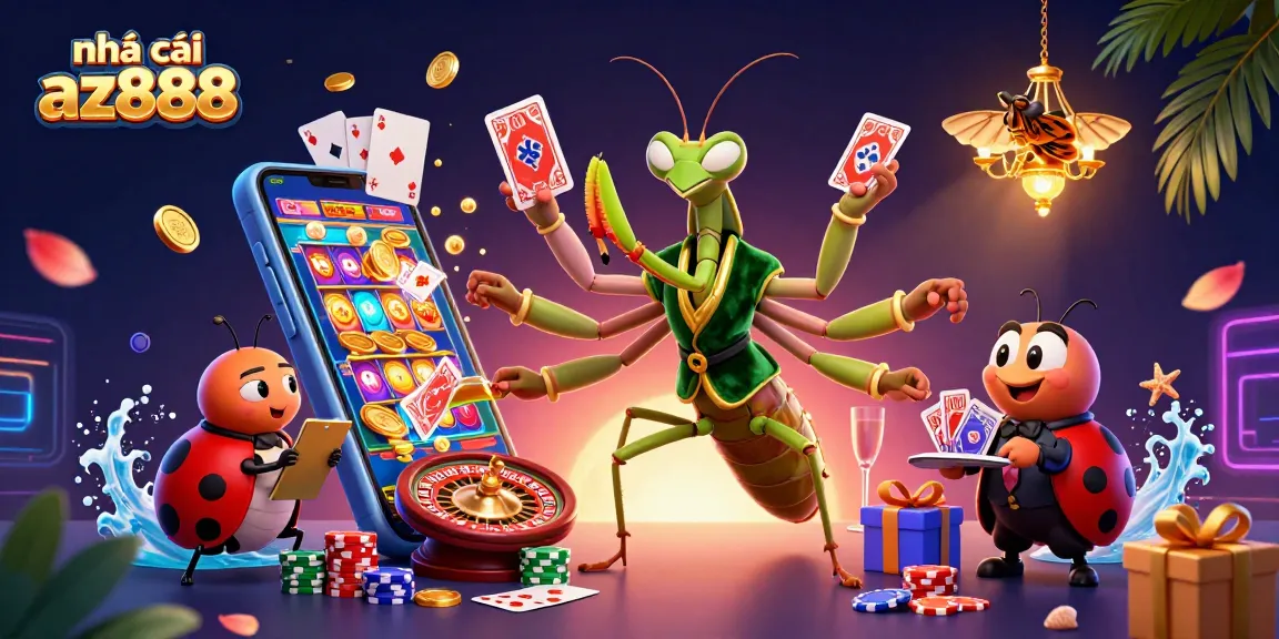 Engage with nhà cái az888 through captivating online gaming experiences featuring slots and more.