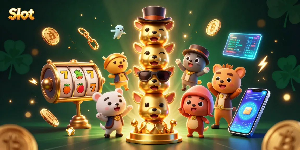 Menangkan permainan Slot dengan mesin slot berwarna cerah yang menampilkan simbol keberuntungan dan hadiah besar.