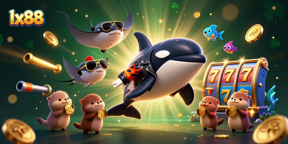 Experience fun with lx88's exciting fish shooting games featuring playful characters and vibrant elements.