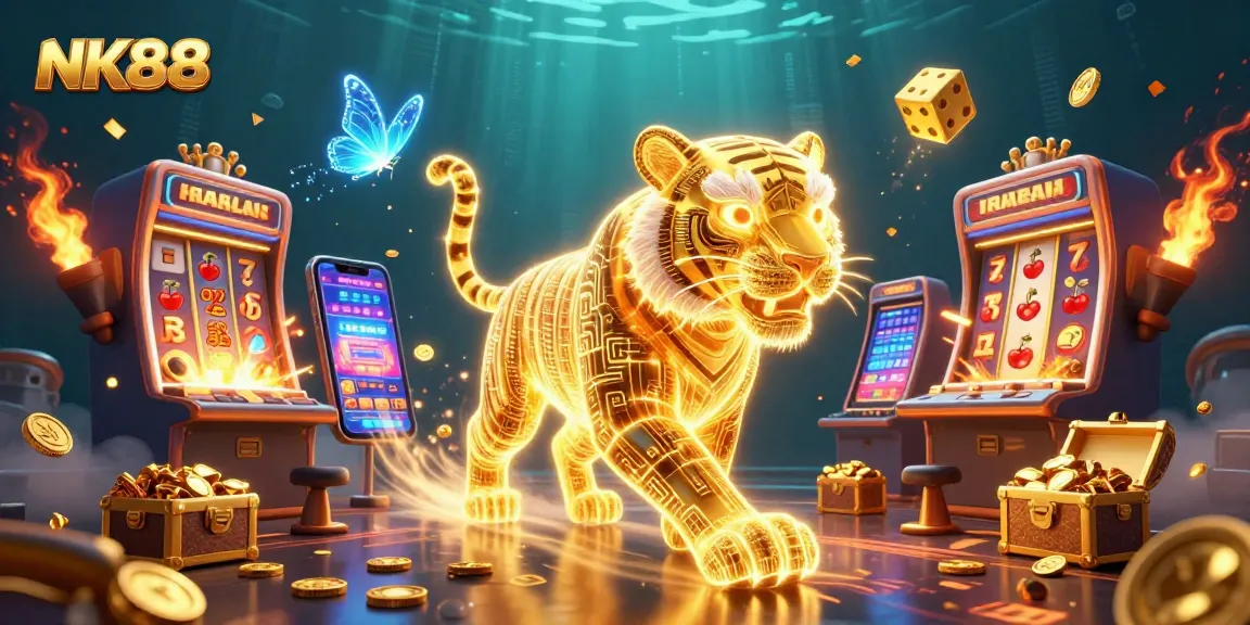 Experience exhilarating wins with the NK88 app, featuring vibrant slot machines and thrilling casino gameplay.