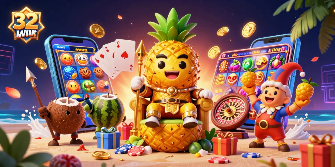 Experience excitement with the 32win link, featuring a vibrant casino scene with rich game elements.