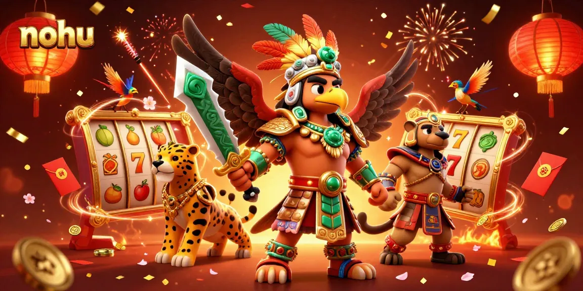 Nohu offers thrilling slot games featuring vibrant characters and exciting elements for players.