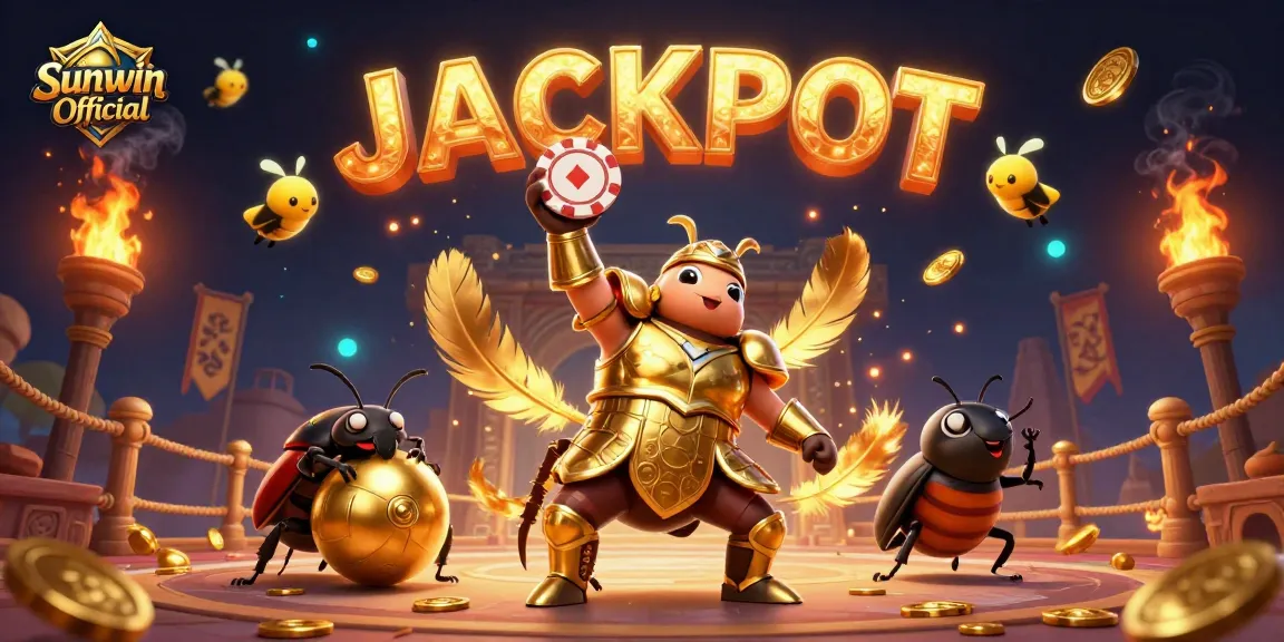 Experience the thrill of wins at Sunwin Official with a unique 3D casino scene illustrating epic victory.