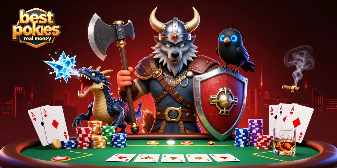 Spin and win on the best online pokies real money while defeating a Viking wolf and his dragon allies.