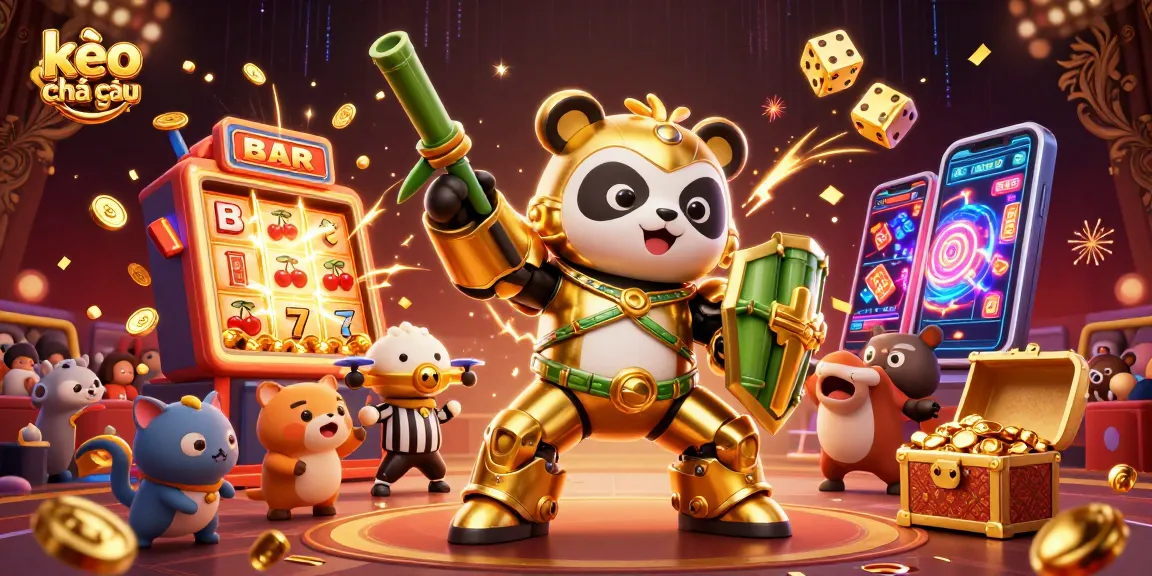 Engage in kèo nhà cái with vibrant 3D illustration showcasing dynamic betting action and casino elements.